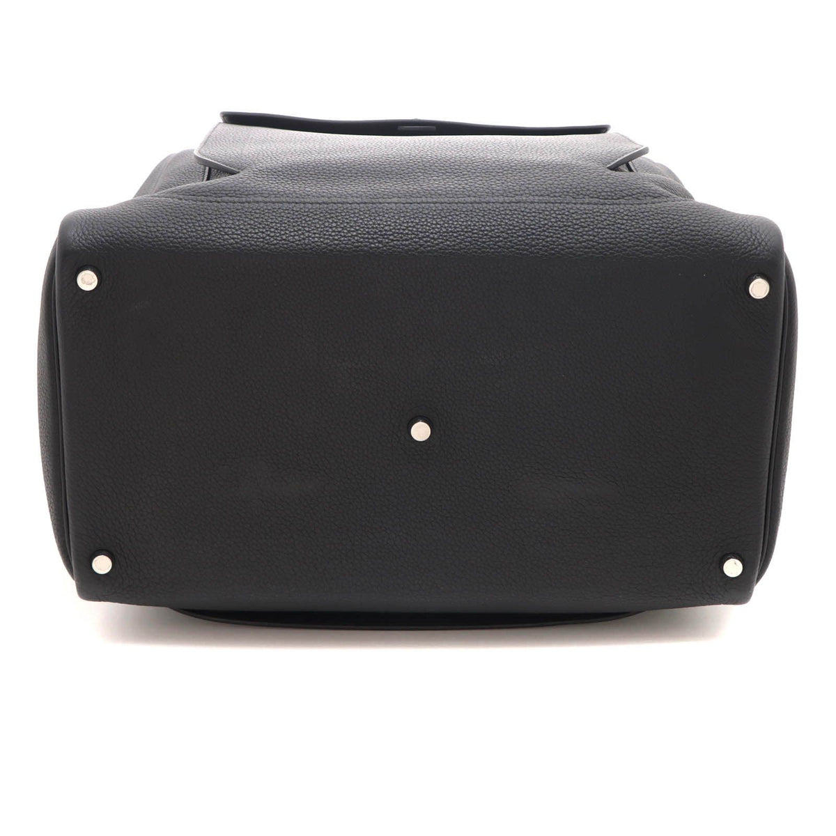 Hermes Warago Cabin 35 Boston Bag Togo Black Silver — view 3