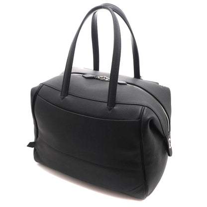 Hermes Warago Cabin 35 Boston Bag Togo Black Silver — view 2