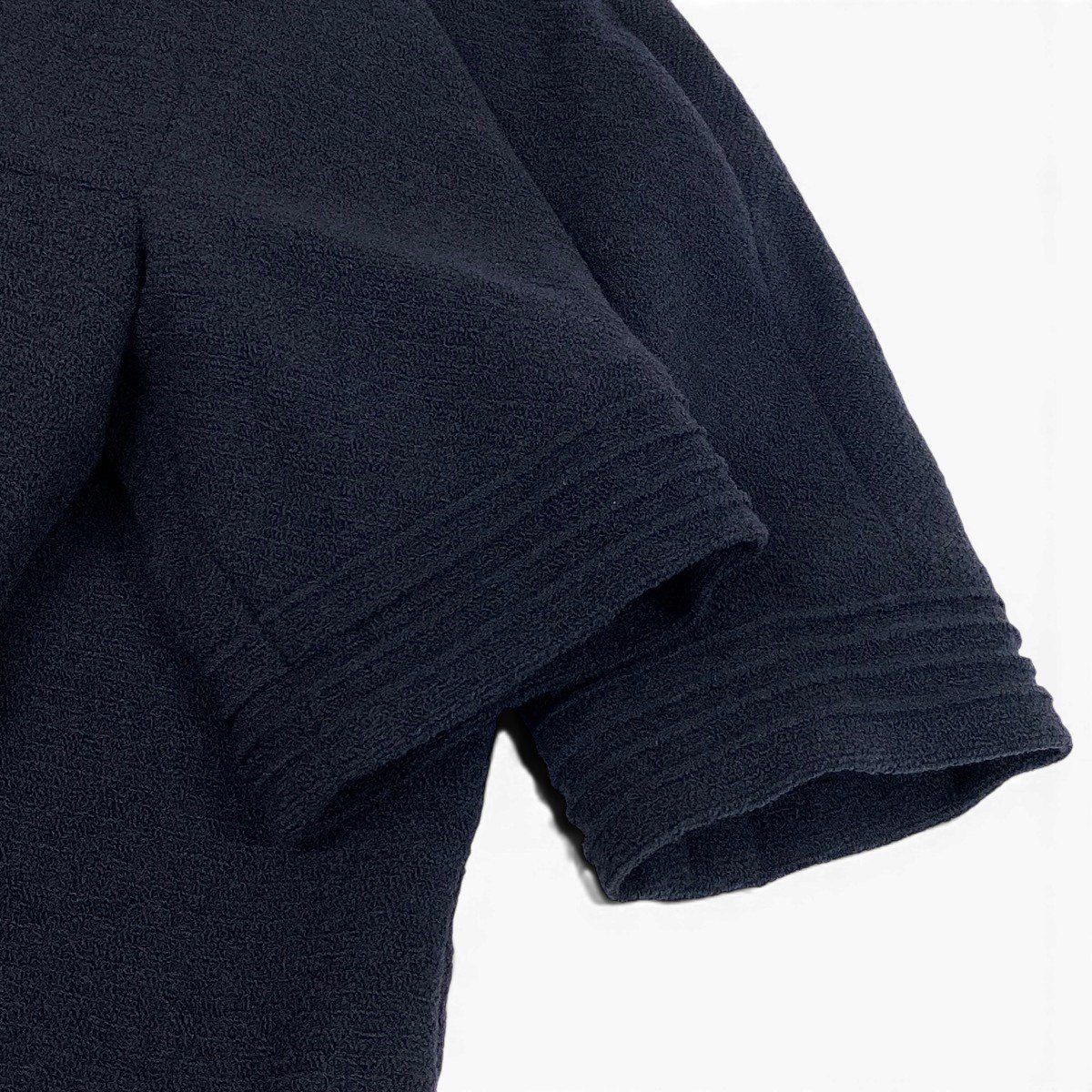 Chanel Short Sleeve Dress Gripoix Button Black — view 7