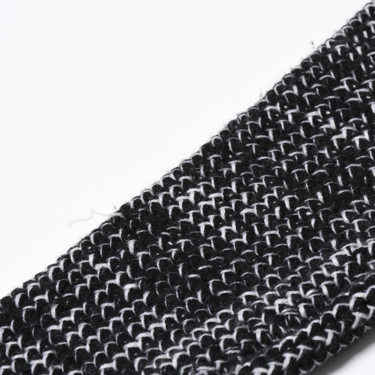 Chrome Hearts Y NOT Sleeve Star Patch Cashmere Knit Sweater Gray Black — view 5