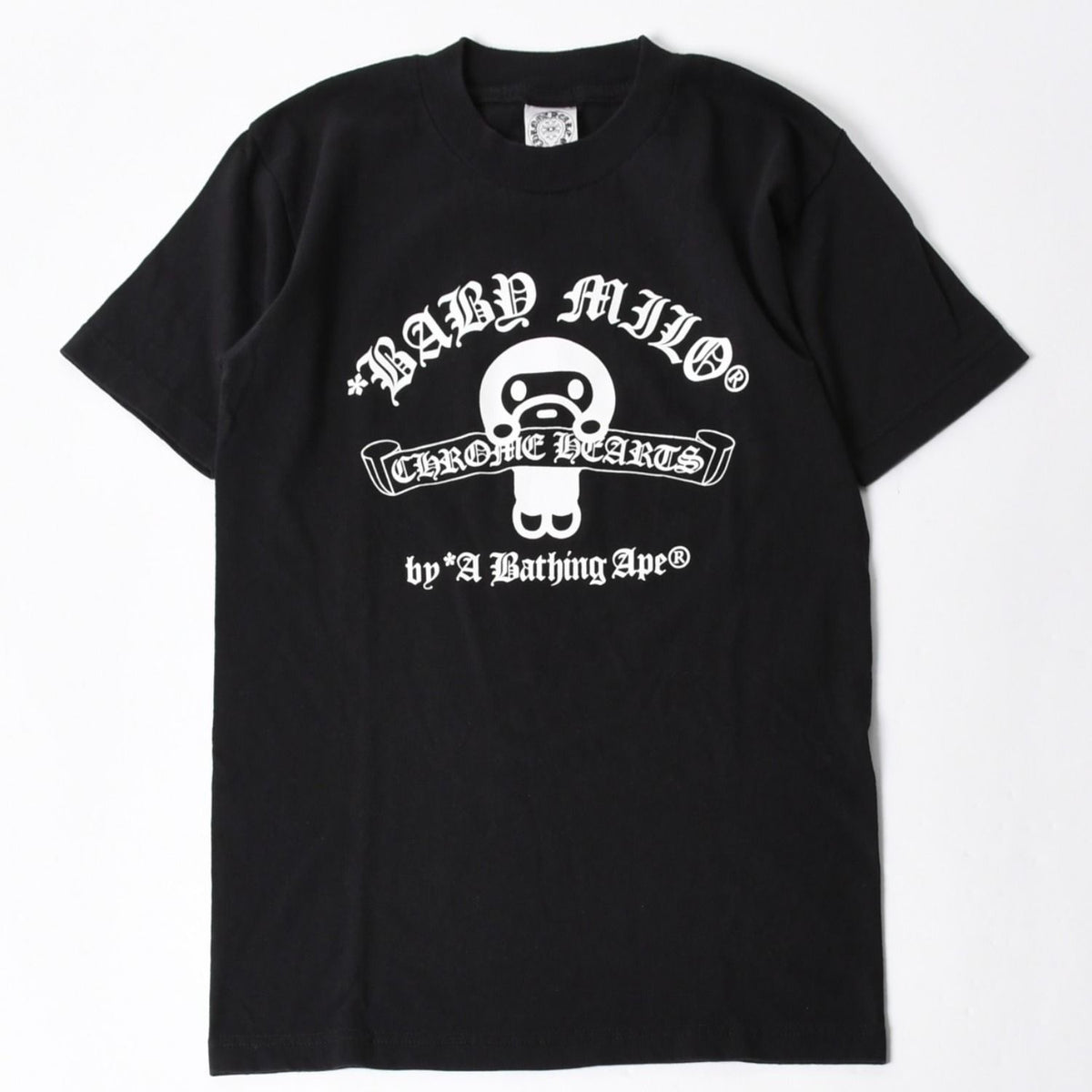 Chrome Hearts A Bathing Ape Short Sleeve T-Shirt Black S