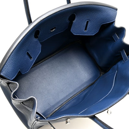 Hermes Handbag Navy — view 6