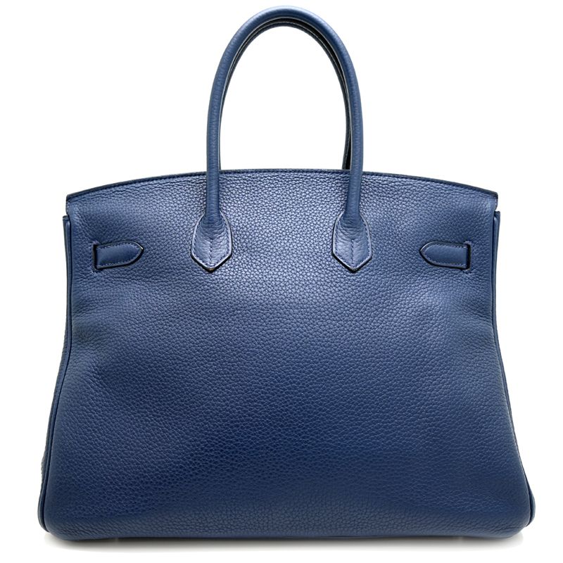 Hermes Handbag Navy — view 2