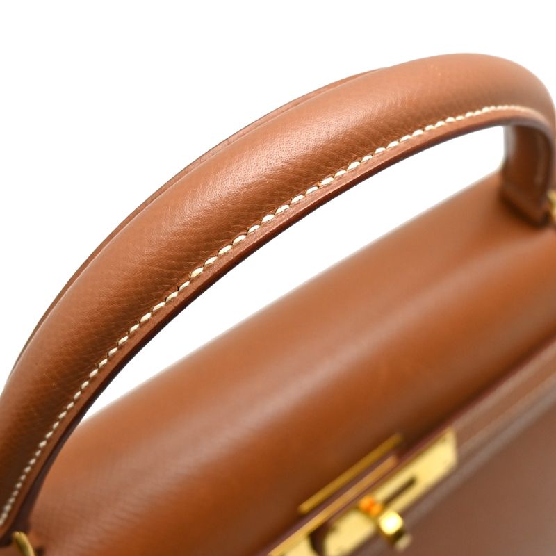 Hermes Handbag Gold — view 5