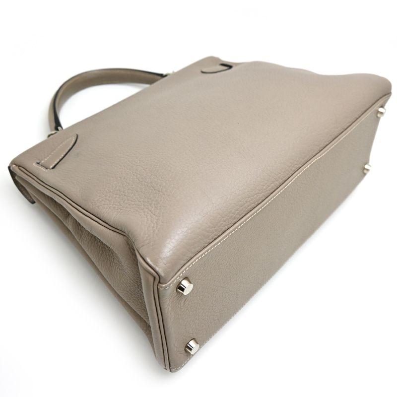 Hermes Handbag Gray — view 4