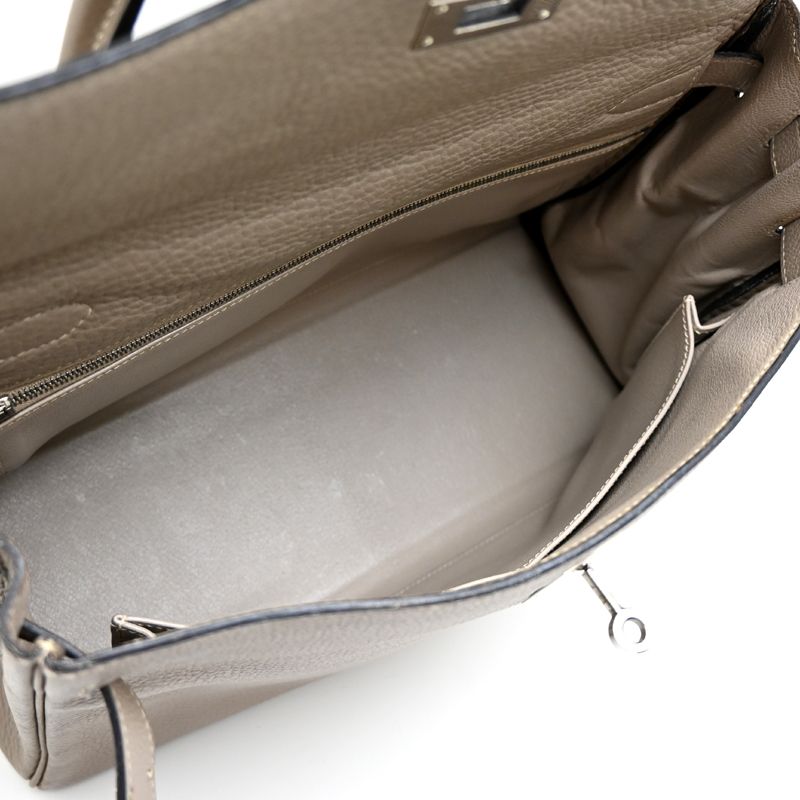 Hermes Handbag Gray — view 6