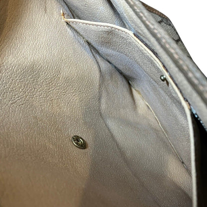 Gucci Vintage GG Supreme Sherry Clutch Leather — view 6