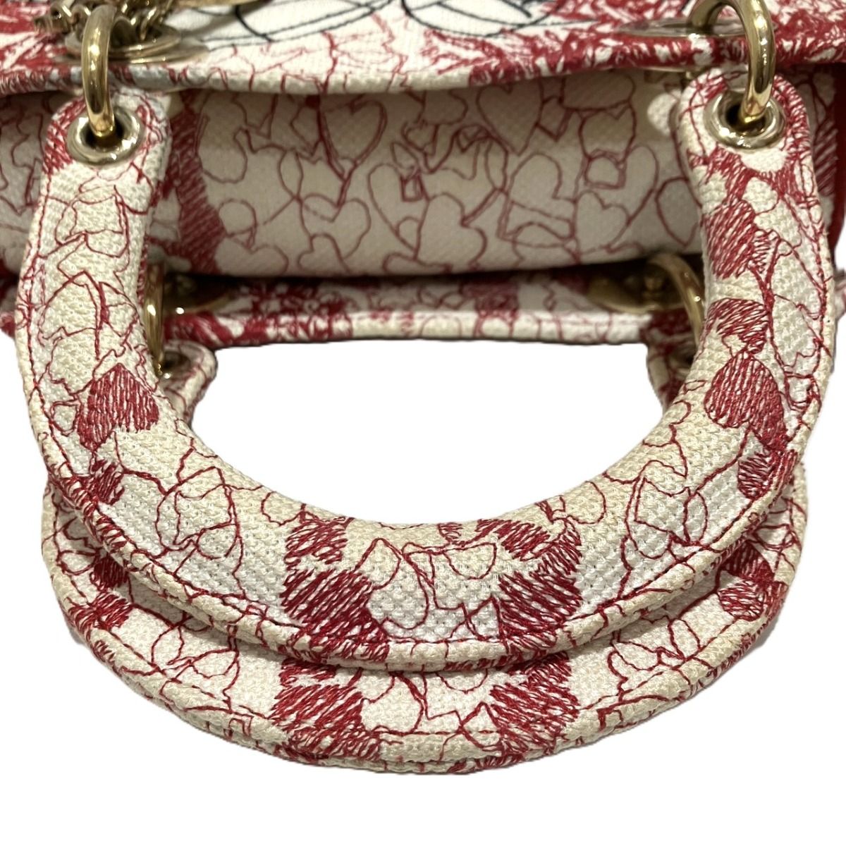Dior les Didi Light Medium Lady Handbag Canvas — view 8