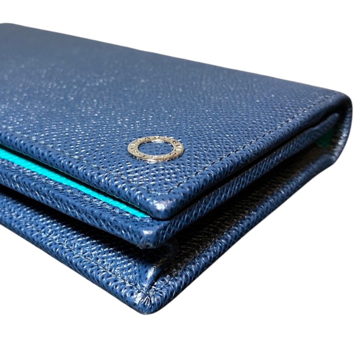 Bvlgari Man Flap Wallet Bifold Leather — view 8