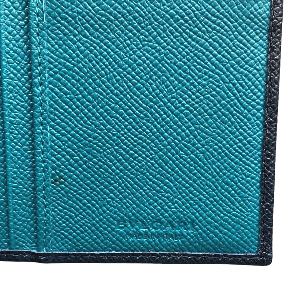 Bvlgari Man Flap Wallet Bifold Leather — view 4