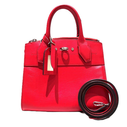 Louis Vuitton City Steamer PM Handbag Leather