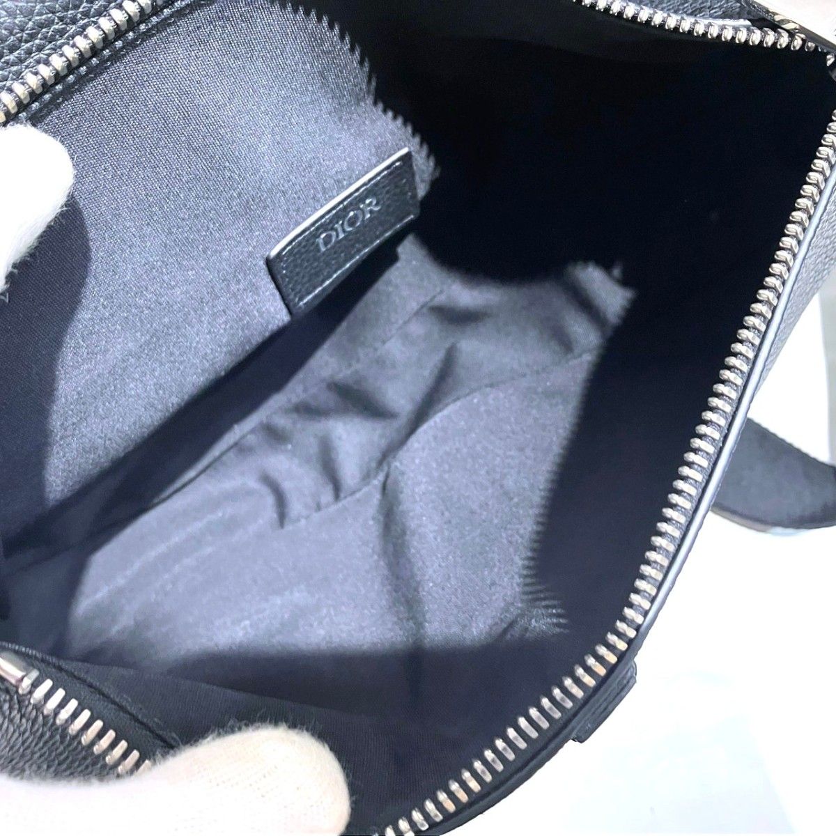 Dior Saddle Belt Bag Leather — view 6
