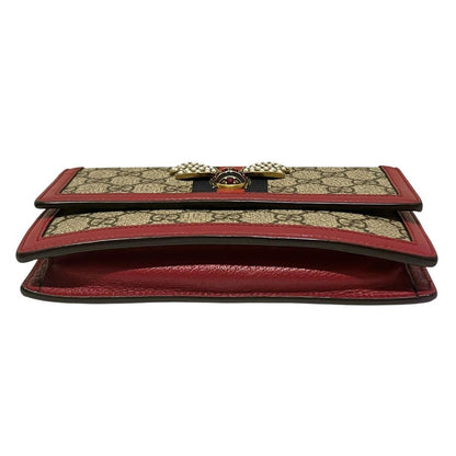 Gucci Queen Margaret Bee GG Supreme Shoulder Bag — view 3