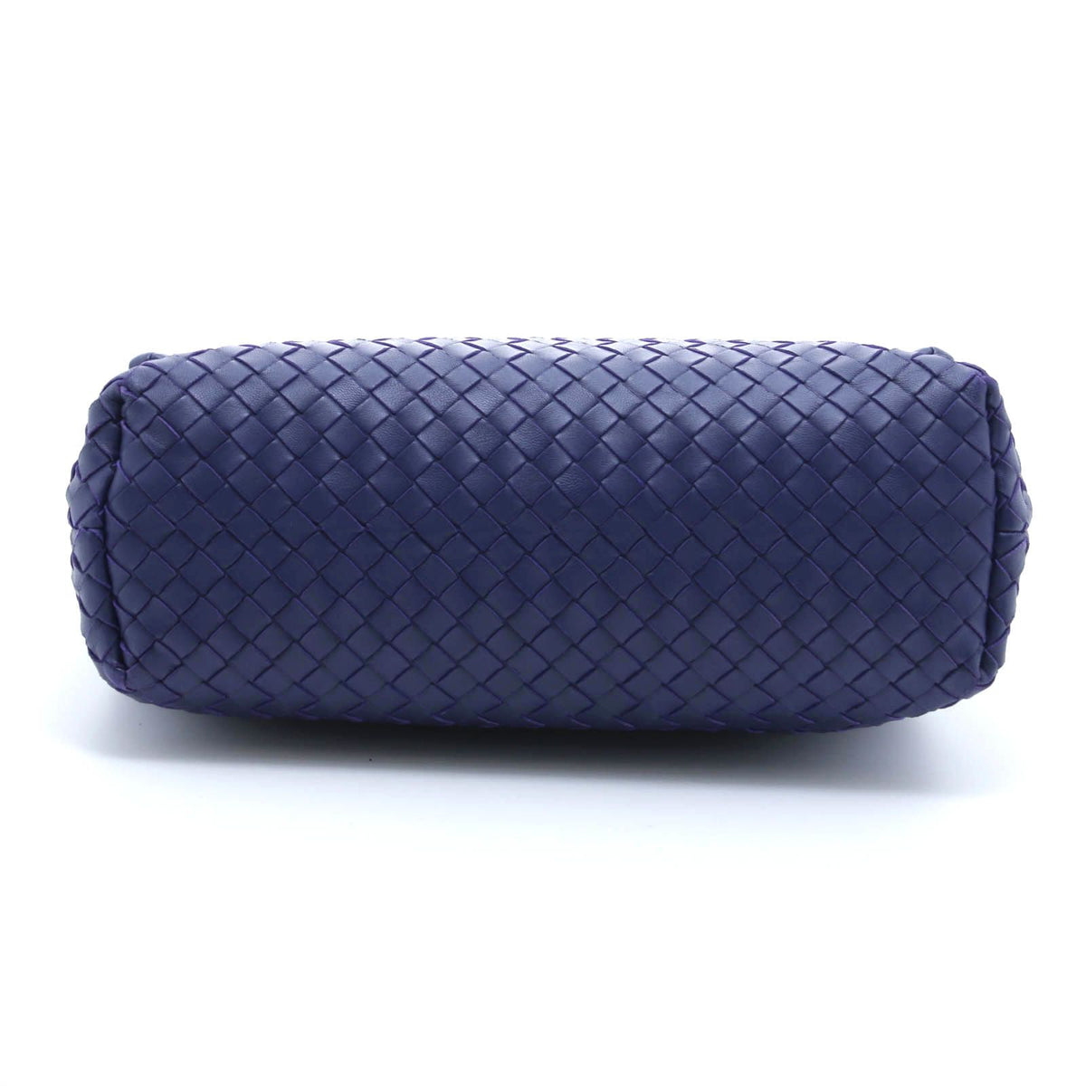Bottega Veneta Intrecciato Purple Leather Handbag — view 3