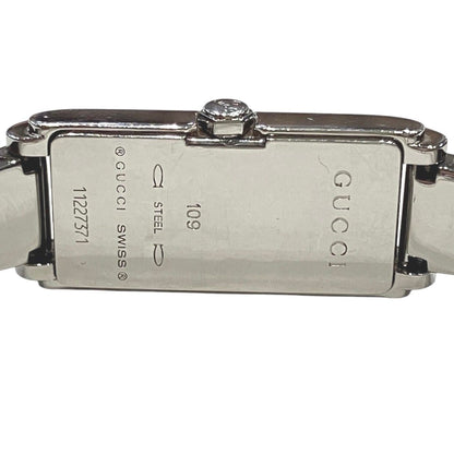 Gucci Bangle Watch SS Quartz Pink Shell Dial — view 5