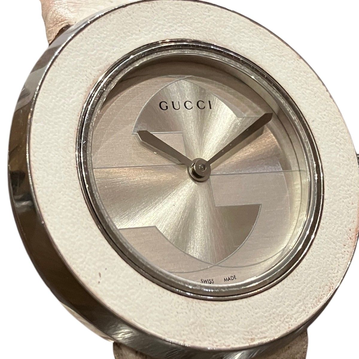 Gucci Uplay Watch SS Quartz Silver Dial 129.4 — view 4