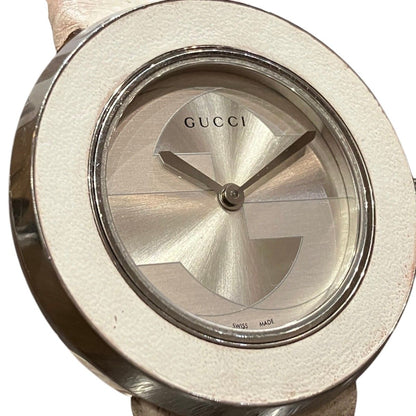Gucci Uplay Watch SS Quartz Silver Dial 129.4 — view 4