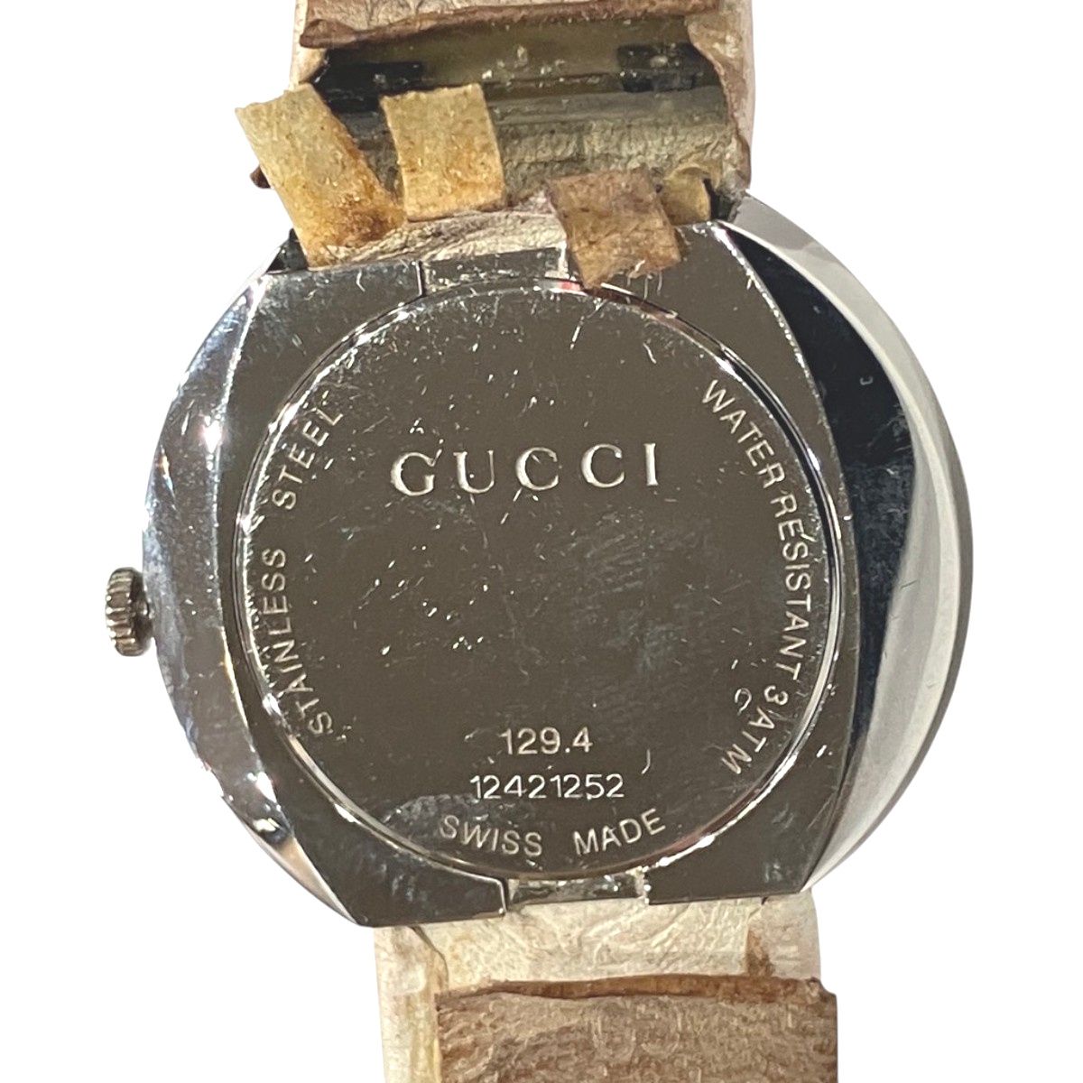 Gucci Uplay Watch SS Quartz Silver Dial 129.4 — view 5