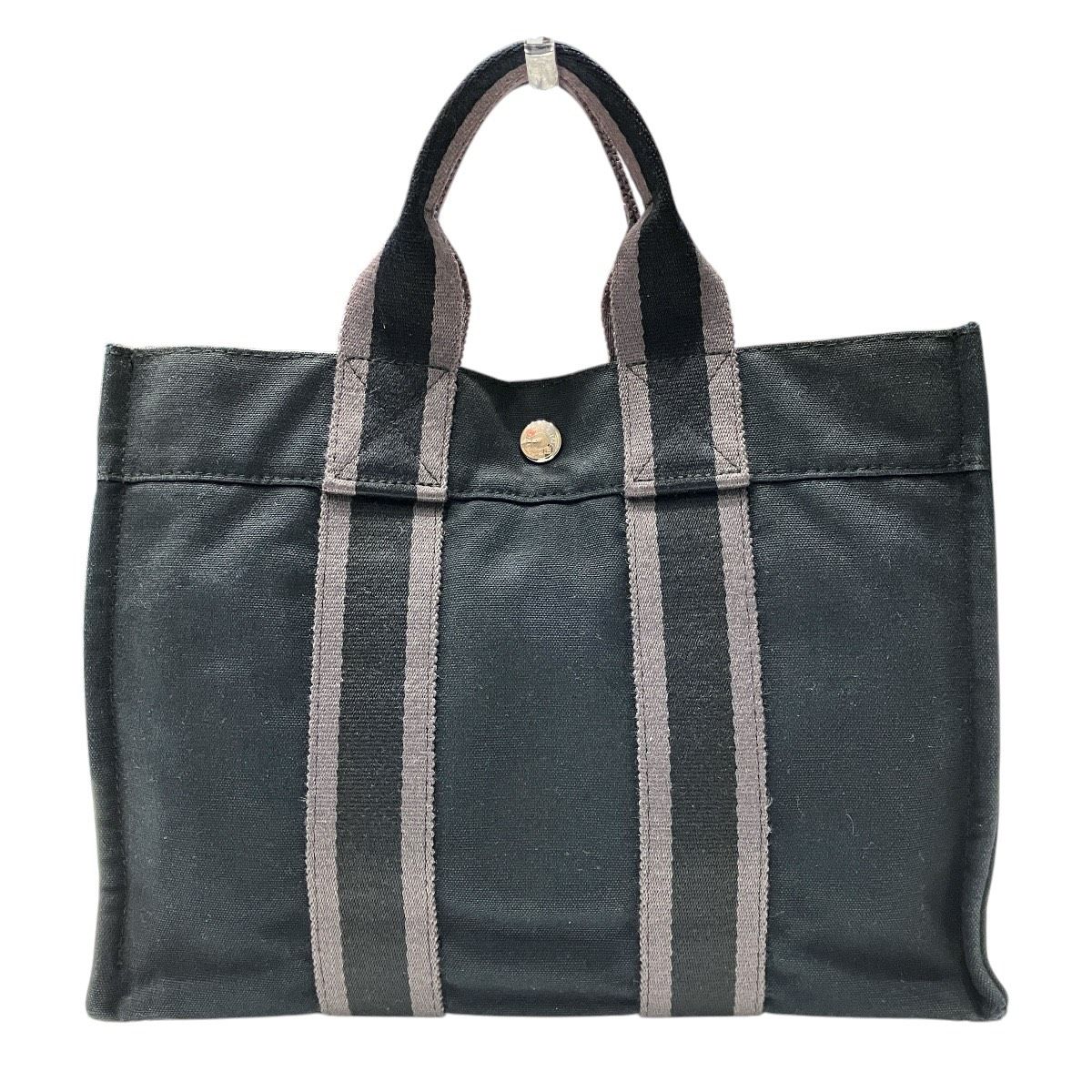 Hermes Fourre Tout PM Handbag Canvas — view 2