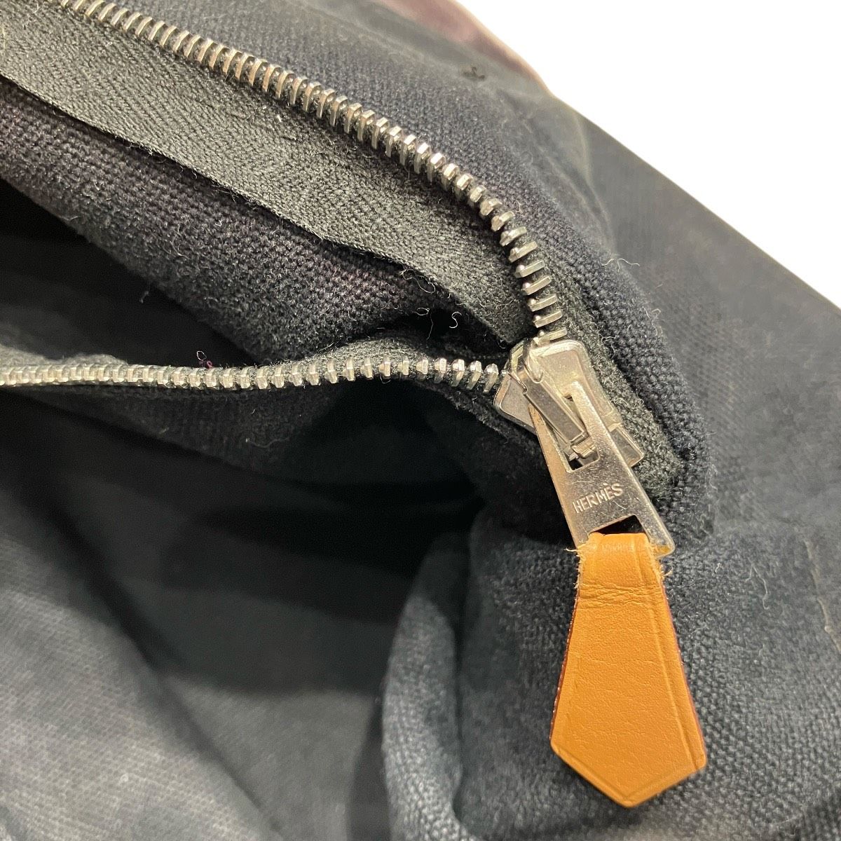 Hermes Fourre Tout PM Handbag Canvas — view 8