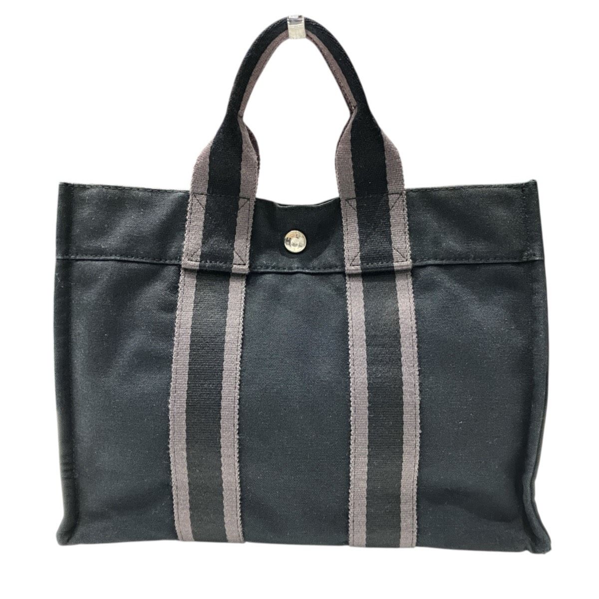 Hermes Fourre Tout PM Handbag Canvas