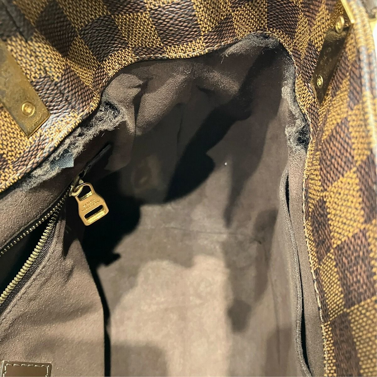 Louis Vuitton Marybone PM Damier Ebene Tote Bag Canvas — view 7