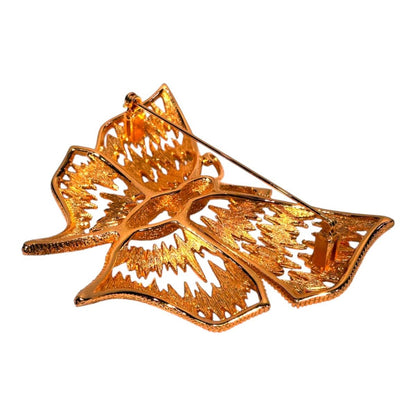 Dior Butterfly Motif Brooch Metal — view 6