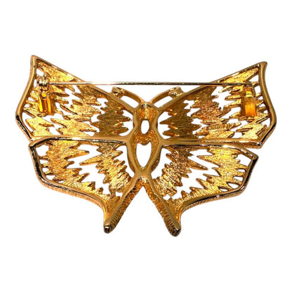 Dior Butterfly Motif Brooch Metal — view 4