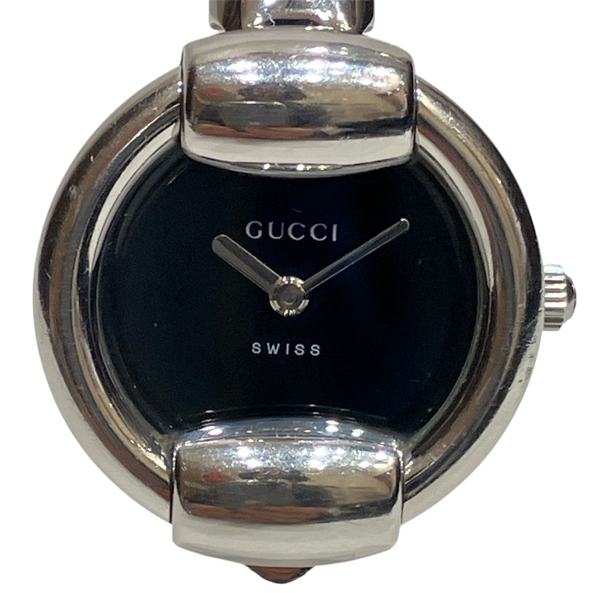 Gucci Watch SS Quartz Black Dial