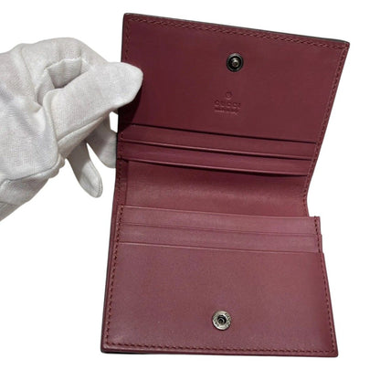 Gucci GG Blooms Bifold Wallet Leather — view 3