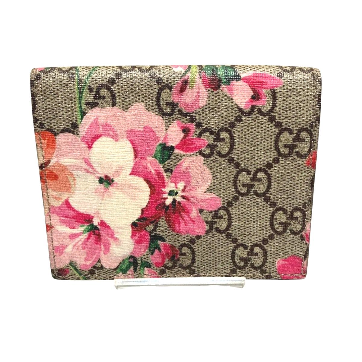 Gucci GG Blooms Bifold Wallet Leather