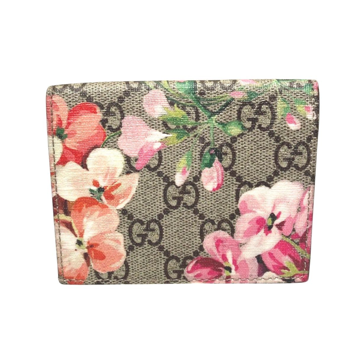 Gucci GG Blooms Bifold Wallet Leather — view 2