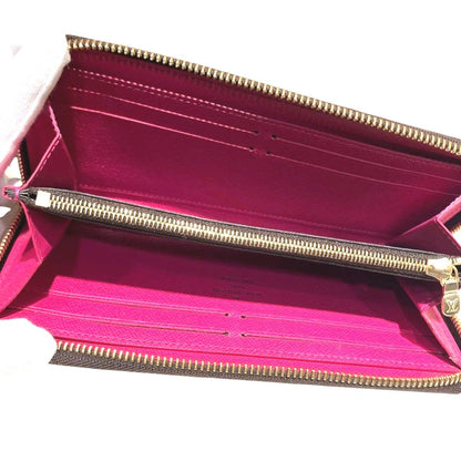 Louis Vuitton Portefeuille Clemence Monogram Wallet Canvas — view 3