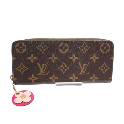 Louis Vuitton Portefeuille Clemence Monogram Wallet Canvas