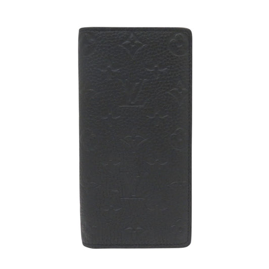 Louis Vuitton Portefeuille Brazza Taurillon Wallet Leather