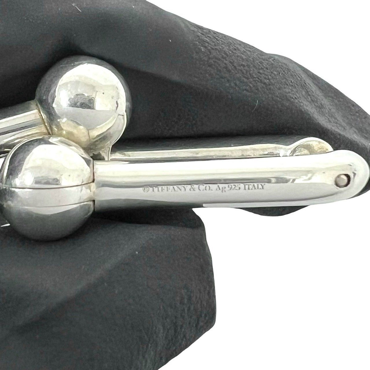 Tiffany & Co HardWear Extra Large Link Earrings 925 Sterling Silver — view 3