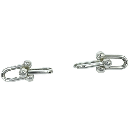 Tiffany & Co HardWear Extra Large Link Earrings 925 Sterling Silver — view 4