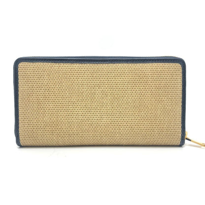 Gucci Wallet Horsebit Canvas Leather Brown — view 2