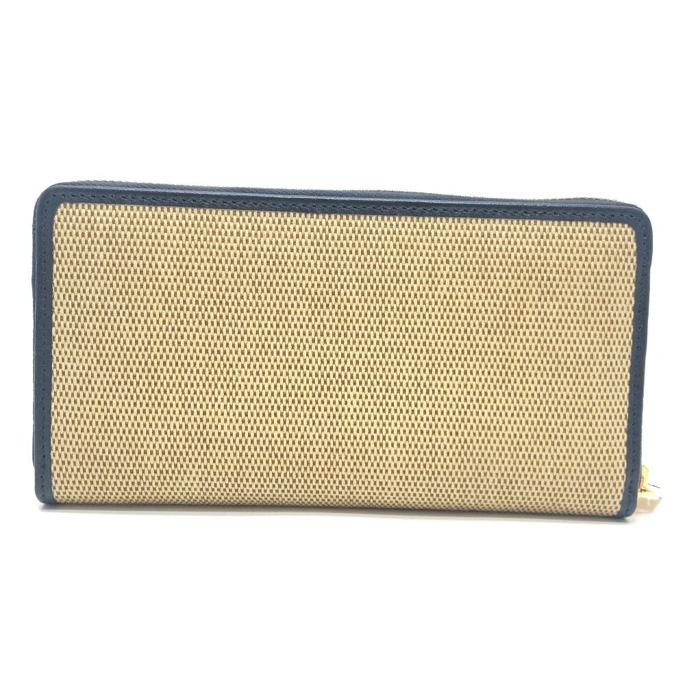 Gucci Wallet Horsebit Canvas Leather Brown — view 2