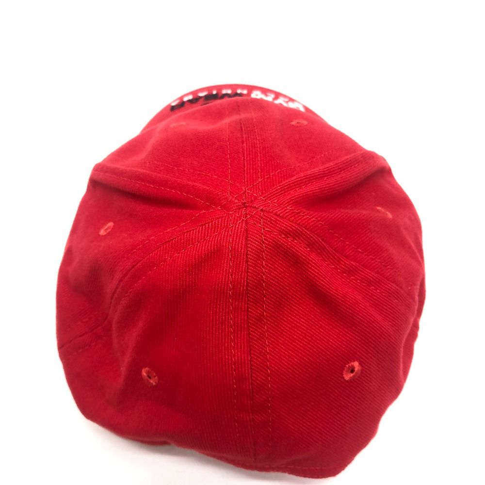 Balenciaga Cap Logo Embroidery Gym Wear Cap Cotton Red Hat — view 7
