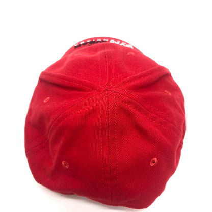 Balenciaga Cap Logo Embroidery Gym Wear Cap Cotton Red Hat — view 7