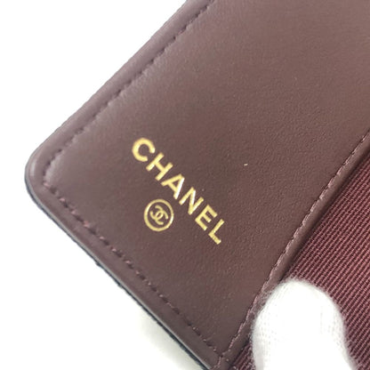 Chanel Key Case CC Mark Quilted Classic Caviar Leather Black Key Holder — view 7
