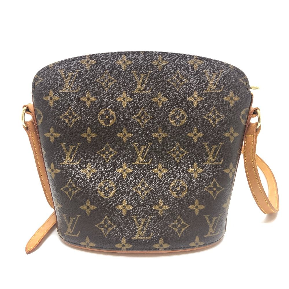Louis Vuitton Shoulder Bag Monogram Drew Canvas Brown — view 2