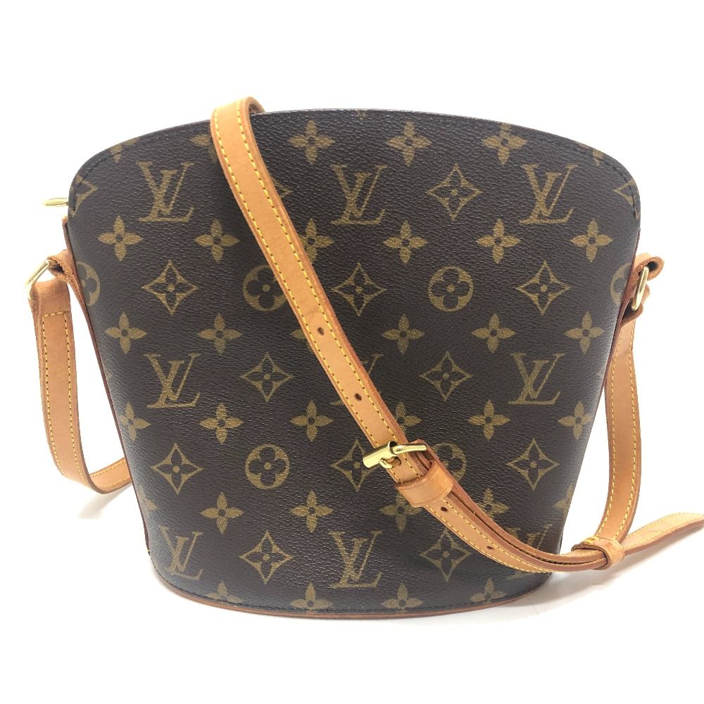 Louis Vuitton Shoulder Bag Monogram Drew Canvas Brown