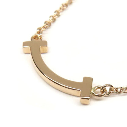 Tiffany & Co Pendant T Smile Mini Loin Gold Pink — view 2