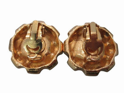 Chanel Vintage Earrings Gripoix Green — view 4