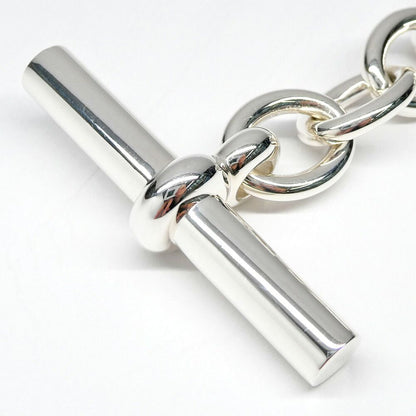 Hermes Bracelet Chaine D'ancre 17 Silver GM — view 2