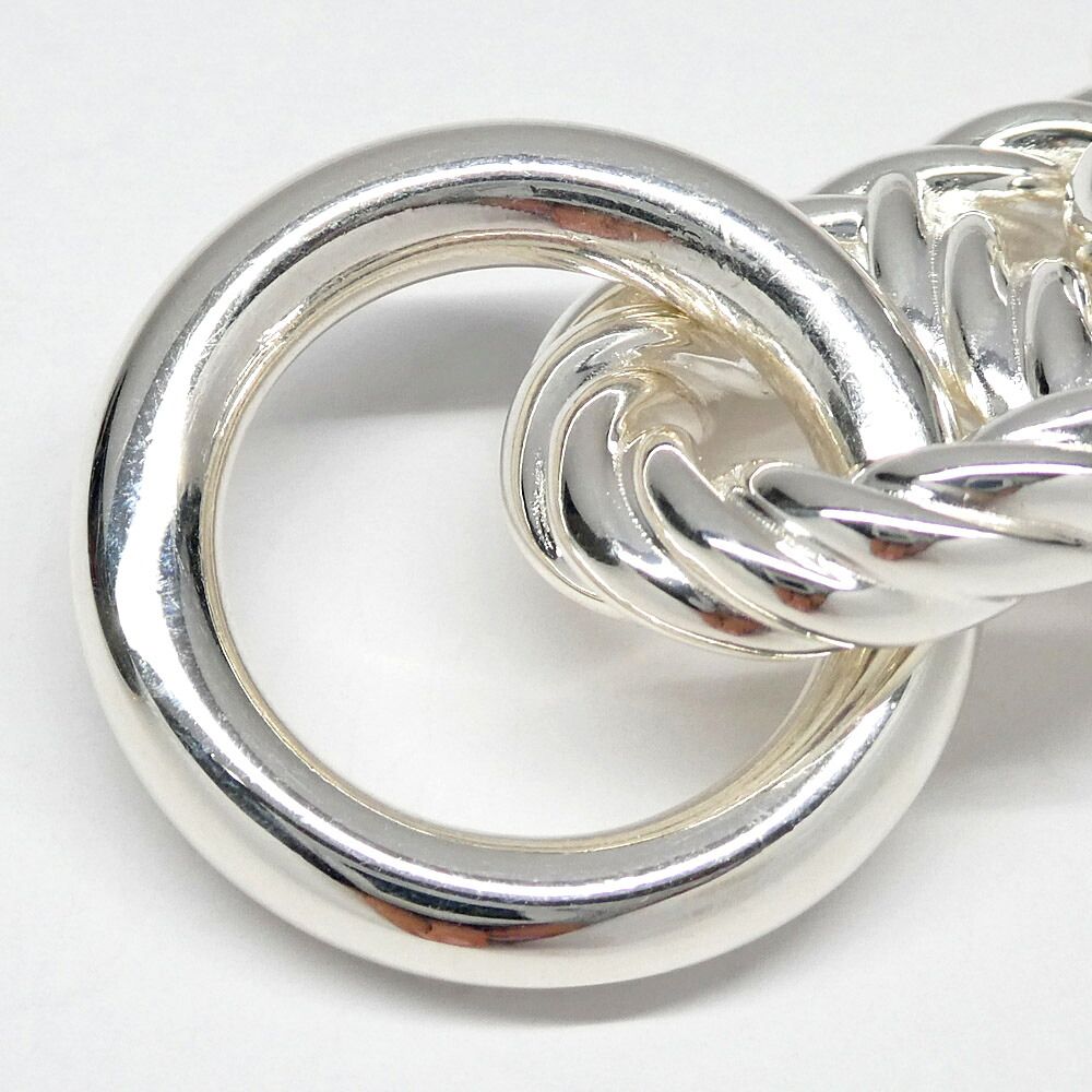 Hermes Bracelet Chaine D'ancre 17 Silver GM — view 5