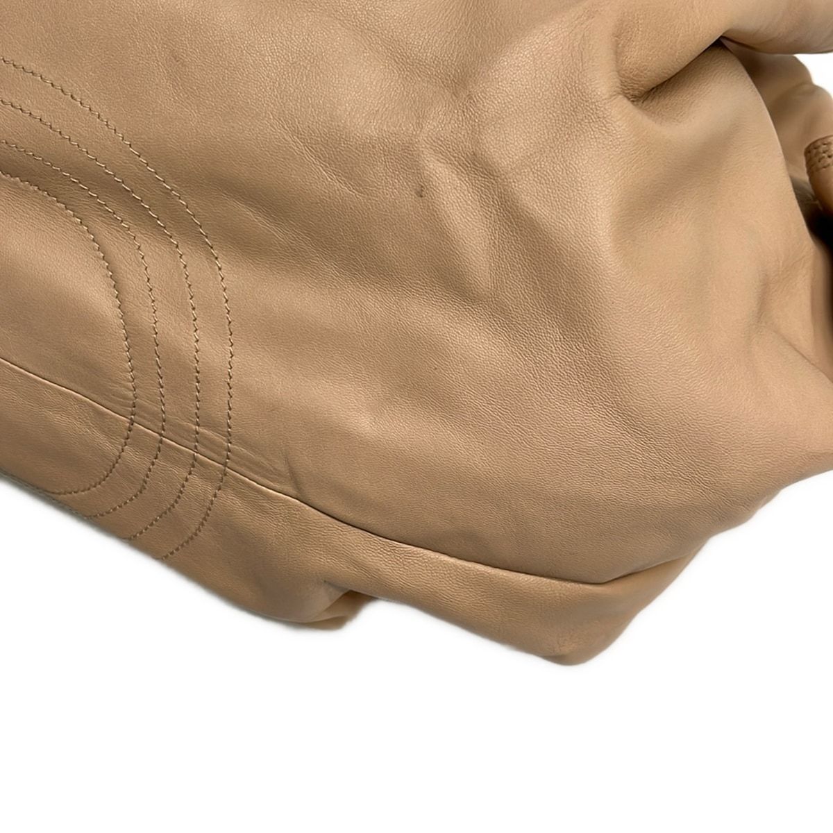 Loewe Handbag Nappa Eye les Beiges Leather — view 6