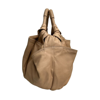Loewe Handbag Nappa Eye les Beiges Leather — view 4